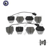 BRAKE PAD SET DISC BRAKE 231-01-245 FOR AUDI AKE/AKN/AFB 2.5L ACK/AMX/APR 2.8L