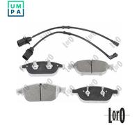BRAKE PAD SET DISC BRAKE 231-01-261 FOR AUDI CDNB 2.0L CGLC/CMGB/CGLD 2.0L 4cyl