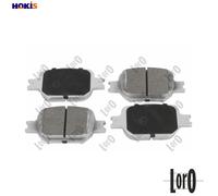 BRAKE PAD SET DISC BRAKE 231-01-262 FOR TOYOTA 1ZZ-FE 1.8L 2ZZ-GE 1.8L 4cyl