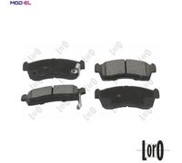 BRAKE PAD SET DISC BRAKE 231-01-267 FOR MITSUBISHI SUZUKI ALTO/K10/VI PEUGEOT