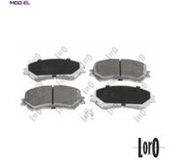 BRAKE PAD SET DISC BRAKE 231-01-278 FOR RENAULT SCÉNIC/GRAND/IV TALISMAN 1.6L
