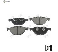 BRAKE PAD SET DISC BRAKE 231-01-284 FOR BMW 5/E60/E61/7/E66/E67 M57D30 3.0L 6cyl