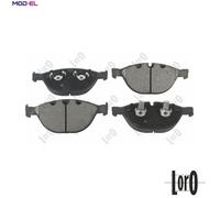 BRAKE PAD SET DISC BRAKE 231-01-284 FOR BMW 5/E60/E61/7/E66/E67 M57D30 3.0L 6cyl