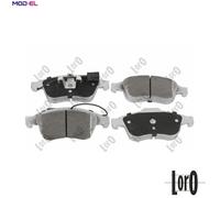 BRAKE PAD SET DISC BRAKE 231-01-291 FOR ALFA ROMEO GIULIETTA/Hatchback/Van 1.4L