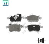 BRAKE PAD SET DISC BRAKE 231-01-296 FOR ALFA ROMEO GIULIETTA/Hatchback/Van 2.0L
