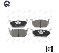 BRAKE PAD SET DISC BRAKE 231-01-324 FOR SKODA VW SEAT IBIZA ARONA LEON/ST 1.0L