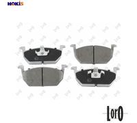 BRAKE PAD SET DISC BRAKE 231-01-324 FOR SKODA VW SEAT IBIZA ARONA LEON/ST 1.0L