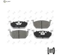 BRAKE PAD SET DISC BRAKE 231-01-324 FOR SKODA VW SEAT IBIZA ARONA LEON/ST 1.0L