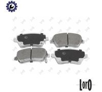 BRAKE PAD SET DISC BRAKE 231-01-368 FOR NISSAN NOTE MICRA/V/IV HR09DET 0.9L 3cyl