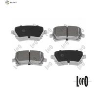 BRAKE PAD SET DISC BRAKE 231-02-003 FOR SKODA OCTAVIA/II/Combi SUPERB YETI VW