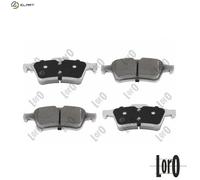 BRAKE PAD SET DISC BRAKE 231-02-004 FOR RENAULT LAGUNA/II/Grandtour ESPACE/IV