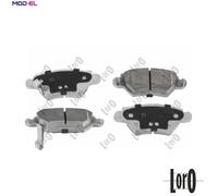 BRAKE PAD SET DISC BRAKE 231-02-005 FOR OPEL ZAFIRA/MPV ASTRA/G/Van/CLASSIC 1.7L