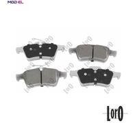 BRAKE PAD SET DISC BRAKE 231-02-008 FOR MAZDA SAAB 9-3X FORD GRAND FOCUS/III 3