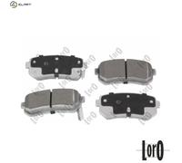 BRAKE PAD SET DISC BRAKE 231-02-011 FOR HYUNDAI ix35/Van ACCENT/III SONATA/VI