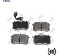 BRAKE PAD SET DISC BRAKE 231-02-012 FOR VW SEAT FORD BRT/BVH 2.0L ATM/ADY 2.0L