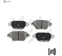 BRAKE PAD SET DISC BRAKE 231-02-014 FOR RENAULT JAGUAR FORD MONDEO/III 1.6L 4cyl