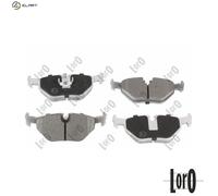 BRAKE PAD SET DISC BRAKE 231-02-015 FOR SAAB MG BMW Z1/Roadster Z3/E36 Z4/E85