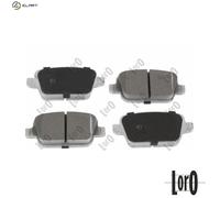 BRAKE PAD SET DISC BRAKE 231-02-016 FOR LAND ROVER FREELANDER/VAN VOLVO 2.2L