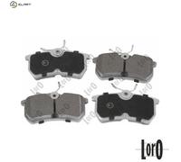 BRAKE PAD SET DISC BRAKE 231-02-018 FOR FORD FIESTA/VI FOCUS/Van/Turnier 1.0L