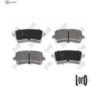 BRAKE PAD SET DISC BRAKE 231-02-019 FOR AUDI A4/B8/Allroad Q5/Van A5/Sportback