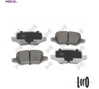 BRAKE PAD SET DISC BRAKE 231-02-022 FOR MERCEDES-BENZ M 166.995 2.1L 4cyl VANEO