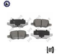 BRAKE PAD SET DISC BRAKE 231-02-022 FOR MERCEDES-BENZ M 166.995 2.1L 4cyl VANEO