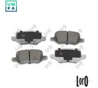 BRAKE PAD SET DISC BRAKE 231-02-022 FOR MERCEDES-BENZ M 166.995 2.1L 4cyl VANEO