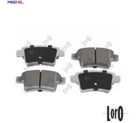 BRAKE PAD SET DISC BRAKE 231-02-023 FOR CITROËN C4/PICASSO/MPV/GRAND 1.7L 4cyl