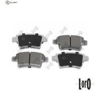 BRAKE PAD SET DISC BRAKE 231-02-023 FOR CITROËN C4/PICASSO/MPV/GRAND 1.7L 4cyl