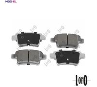 BRAKE PAD SET DISC BRAKE 231-02-023 FOR CITROËN C4/PICASSO/MPV/GRAND 1.7L 4cyl