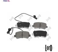 BRAKE PAD SET DISC BRAKE 231-02-024 FOR RENAULT MASTER/III/Bus/Van OPEL 4cyl
