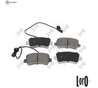 BRAKE PAD SET DISC BRAKE 231-02-024 FOR RENAULT MASTER/III/Bus/Van OPEL 4cyl