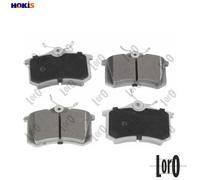 BRAKE PAD SET DISC BRAKE 231-02-029 FOR VW GOLF/II/III/Cabriolet/IV SCIROCCO