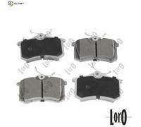 BRAKE PAD SET DISC BRAKE 231-02-029 FOR VW GOLF/II/III/Cabriolet/IV SCIROCCO
