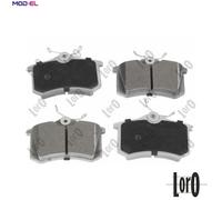BRAKE PAD SET DISC BRAKE 231-02-029 FOR VW GOLF/II/III/Cabriolet/IV SCIROCCO