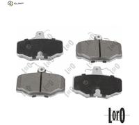 BRAKE PAD SET DISC BRAKE 231-02-037 FOR NISSAN PRIMERA/Hatchback/Traveller 1.5L