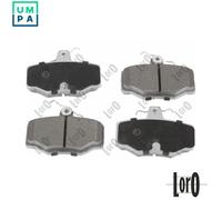 BRAKE PAD SET DISC BRAKE 231-02-037 FOR NISSAN PRIMERA/Hatchback/Traveller 1.5L