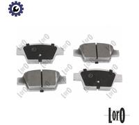 BRAKE PAD SET DISC BRAKE 231-02-038 FOR ALFA ROMEO FIAT BRAVO/II MULTIPLA/VAN