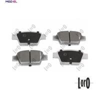 BRAKE PAD SET DISC BRAKE 231-02-038 FOR ALFA ROMEO FIAT BRAVO/II MULTIPLA/VAN