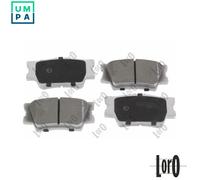 BRAKE PAD SET DISC BRAKE 231-02-039 FOR LEXUS TOYOTA RAV/4/IV/VAN/III CAMRY 2.5L