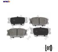 BRAKE PAD SET DISC BRAKE 231-02-039 FOR LEXUS TOYOTA RAV/4/IV/VAN/III CAMRY 2.5L