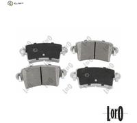 BRAKE PAD SET DISC BRAKE 231-02-042 FOR RENAULT MASTER/II/Platform/Chassis/Van