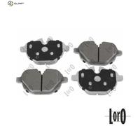 BRAKE PAD SET DISC BRAKE 231-02-048 FOR BMW 5/F10/X3/F2/F11 N47D20D N20B20 2.0L