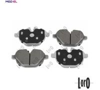 BRAKE PAD SET DISC BRAKE 231-02-048 FOR BMW 5/F10/X3/F2/F11 N47D20D N20B20 2.0L