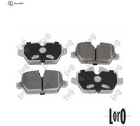 BRAKE PAD SET DISC BRAKE 231-02-051 FOR MINI BMW N47 C20 A 2.0L 4cyl N46B20 2.0L