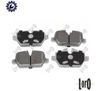 BRAKE PAD SET DISC BRAKE 231-02-051 FOR MINI BMW N47 C20 A 2.0L 4cyl N46B20 2.0L