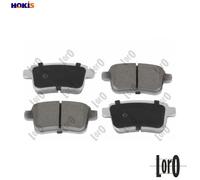 BRAKE PAD SET DISC BRAKE 231-02-056 FOR RENAULT KANGOO/Express/GRAND/II/BE/BOP