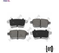 BRAKE PAD SET DISC BRAKE 231-02-056 FOR RENAULT KANGOO/Express/GRAND/II/BE/BOP