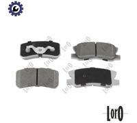 BRAKE PAD SET DISC BRAKE 231-02-058 FOR MITSUBISHI OUTLANDER/II/Van PAJERO/IV