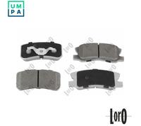 BRAKE PAD SET DISC BRAKE 231-02-058 FOR MITSUBISHI OUTLANDER/II/Van PAJERO/IV